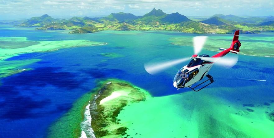 ILE MAURICE : Découvrez l’île Maurice vue du ciel en hélicoptère…